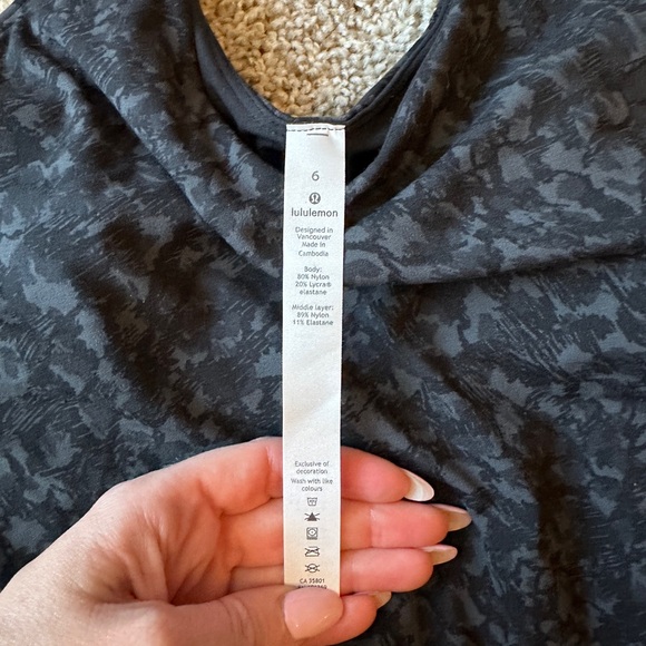 Lululemon Align Tank Wild Thing Camo Deep Coal Multi - Picture 4 of 5